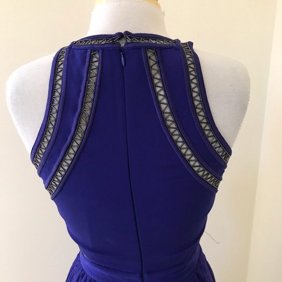 NWT! REBECCA TAYLOR Size 2 Violet MXi Silk dress - Picture 5 of 13